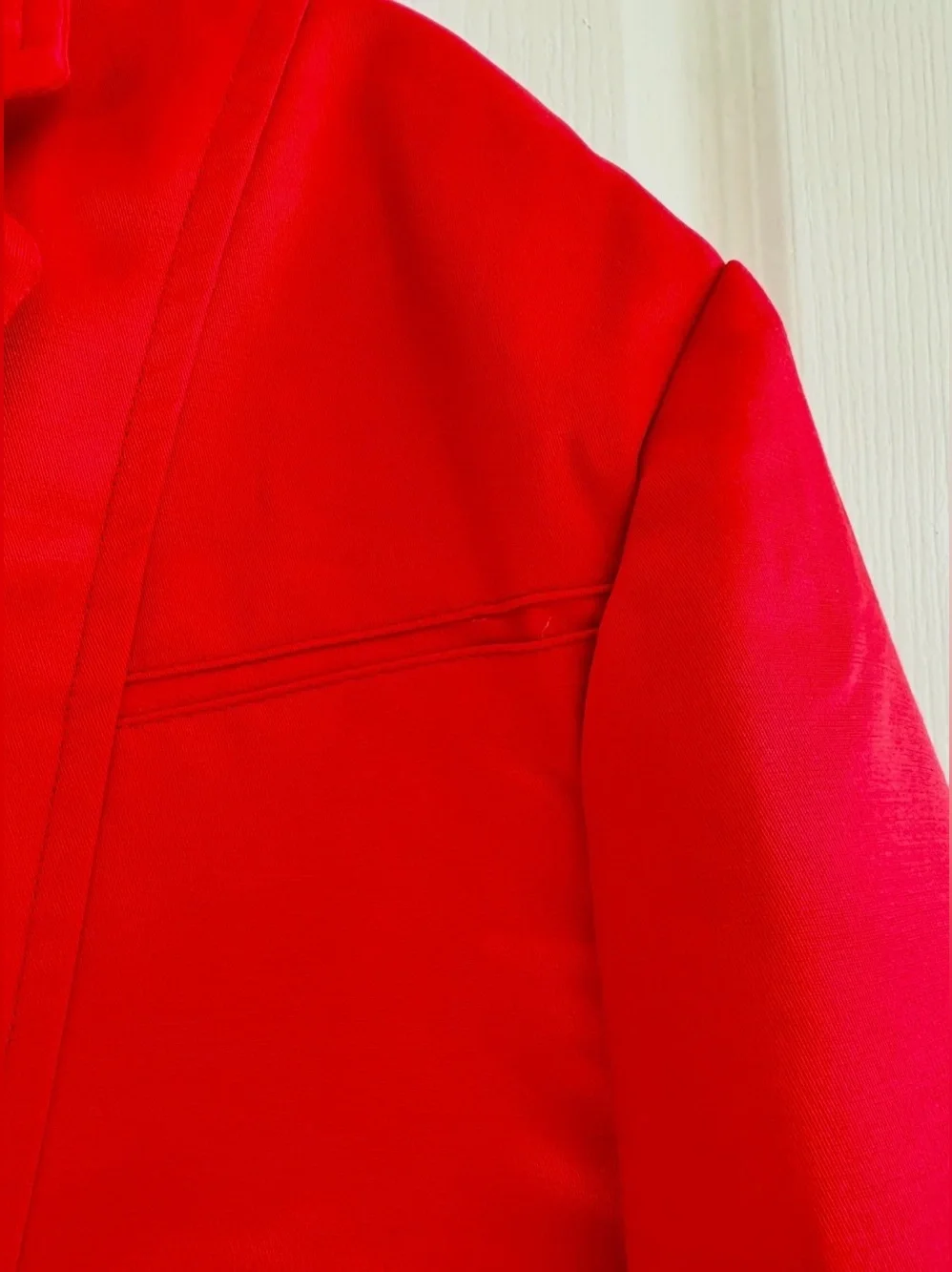 Rare Vintage Perruzo Men's Bright Red Two-Button Sport Blazer -Size XXL